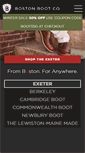 Mobile Screenshot of bostonbootco.com